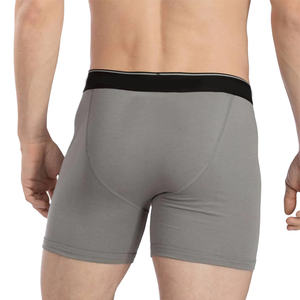 Calzoncillos bóxer minimalistas para hombre en mezcla de algodón suave con etiqueta sin costuras e interior liso para piel sensible. - Product Image 5