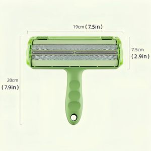Rodillo Quitapelusas Reutilizable y Ecológico con Forma de Rana, Cepillo Adhesivo para Pelo de Mascotas, Limpieza Automática Bidireccional para Perros y Gatos - Product Image 2