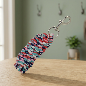 Corde de plomb solide en poly pour chevaux en nylon durable au toucher doux avec longueur personnalisée et pression en laiton massif ou en zinc interchangeable - Product Image 1