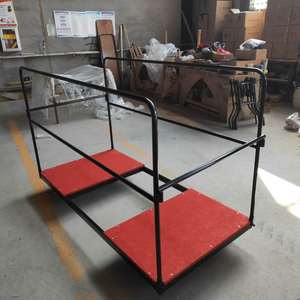 Carrello da tavolo rettangolare di alta qualità per banchetti e matrimoni per Catering e decorazioni per eventi in vendita! - Product Image 5