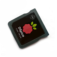 Lector de Juegos DSpico Mejorado, Carcasa Negra Moldeada por Inyección con MCU RP2040 para DS NDSL DSi 3DS
