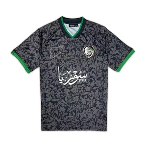 <span class=keywords><strong>Camiseta</strong></span> de la Selección de Fútbol de Siria para Hombre, <span class=keywords><strong>Nueva</strong></span> <span class=keywords><strong>Camiseta</strong></span> de Fútbol con Gráfico de la Bandera de Siria, 100% Poliéster, <span class=keywords><strong>Camiseta</strong></span> de Entrenamiento - Product Image 3