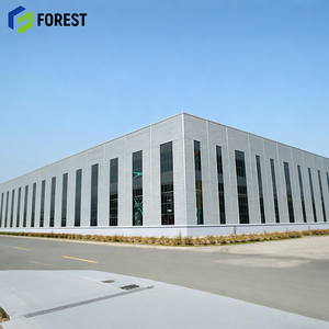 Sistema de Entrepiso para Parque Logístico con Estructura de Acero PEB de Gran Vano y Espacio Maximizado, Certificado CE ISO9001, para Almacén/Taller - Product Image 1