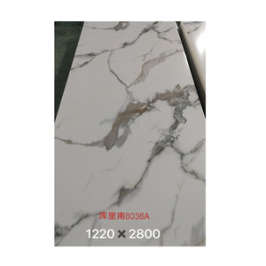 Factory Price PVC Wall Panel Interior Marble <strong>Sheet</strong> 3D Decoration Board Waterproof <strong>Plastic</strong> Wall <strong>Cladding</strong> - Product Image 3