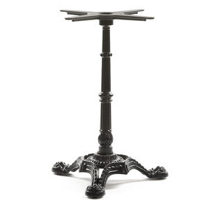 Nordique Europe Style Malaisie <span class=keywords><strong>Noir</strong></span> Blanc Marbre Rustique Long Angle <span class=keywords><strong>Droit</strong></span> Fonte Métal Forgé Pieds De Table - Product Image 1