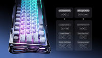 GravaStar Mercury V60 Pro 64 Key 60% Wired Hall Effect Gaming Keyboard 8K Hz 0.005mm RT CNC Aluminum RGB for FPS Esports