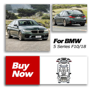 TYPY, nuevo kit de carrocería de parachoques de coche <span class=keywords><strong>M5CS</strong></span> G30/G38 para <span class=keywords><strong>BMW</strong></span> 5 Series F10/F18 2011-2017, montaje de parachoques delantero y trasero y faldón lateral - Product Image 5