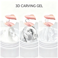 Bellinails – Gel UV de sculpture 3D pour ongles, 139 couleurs, pot personnalisé avec logo, pour décoration d'ongles