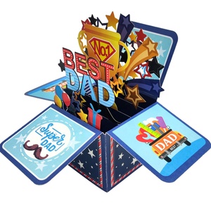 Tarjeta de Felicitación 3D Plegable con Diseño de Caja de Herramientas y Sobres para el Día del Padre, Tarjeta de Acción de Gracias para Papá - Product Image 1