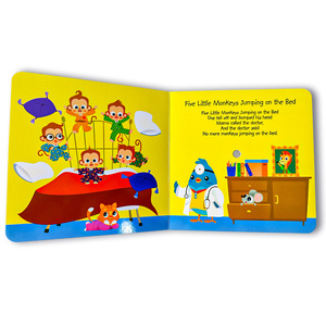 Livre audio d'apprentissage personnalisé pour enfants Livre de son personnalisé multi-boutons Cartoon en différentes langues Livre audio pour enfants - Product Image 2