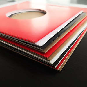 <span class=keywords><strong>Album</strong></span> vinyle <span class=keywords><strong>LP</strong></span> 350gsm couvre vestes 12in Vinyl Record Sleeves Heavyweight Carton Record Jacket avec trou - Product Image 2