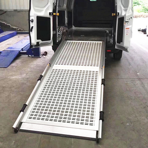 Rampa de silla de ruedas de motocicleta de coche plegable Manual de aluminio para <span class=keywords><strong>Van</strong></span> Minivan - Product Image 3