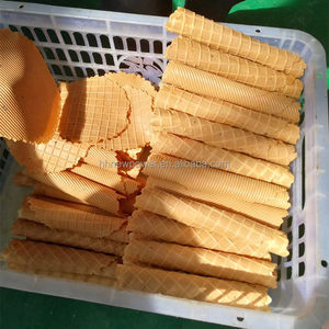 12 Heads Automatic Waffle Cone <b>Maker</b> Machine Snack Food Stroopwafle Pizzelle Machine <b>Ice</b> <b>Cream</b> Waffles Cone <b>Maker</b> - Product Image 2