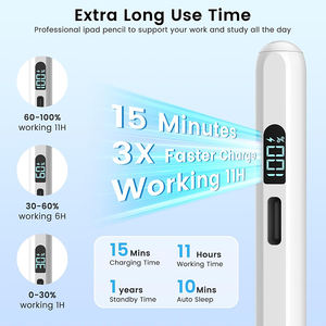 Lápiz Óptico para iPad 2025-2018 con Pantalla LED de Energía, Rechazo de Palma, Carga Rápida 3X, Envío Gratis, para iPad A16 11 - Product Image 3