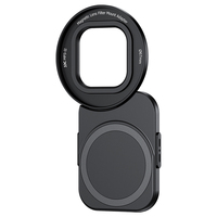 Filtre CPL 67mm avec adaptateur de filtre mobile magnétique conçu pour iPhone 14/15/16 Plus Pro ProMax