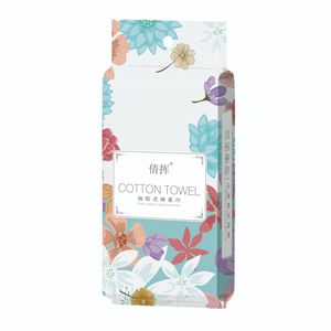 Serviettes jetables carrées hypoallergéniques en non-tissé pour le démaquillage, lingettes épaisses pour un soin quotidien doux de la peau - Product Image 5