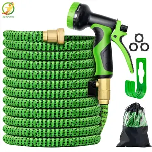 Tubo de goma tpe de látex suave Natural, flexible, mágico, expansión, manguera de agua de jardín para lavar mascotas y rociar agua