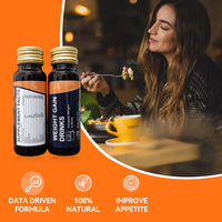 Boisson pour la Prise de Poids Personnalisable OEM, Ingrédients Naturels, Vitamines, Complément Alimentaire Liquide Oral pour Adultes