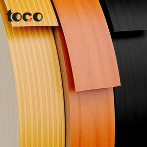 Nastro Bordo <span class=keywords><strong>in</strong></span> PVC TOCO Effetto <span class=keywords><strong>Legno</strong></span> Melaminico Pre-incollato per Pannelli di Mobili e Ante - Product Image 4