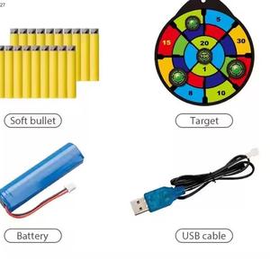 Nouveaux produits jouets jouets jouets à balles en <span class=keywords><strong>mousse</strong></span> pour garçons, <span class=keywords><strong>recharge</strong></span> fléchettes enfants pistolet de tir pistolet électrique souple - Product Image 4