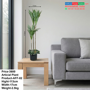 <b>Artificial</b> Indoor Decorative Plant Tall Green Foliage <b>Tree</b> Potted <b>Artificial</b> Plant for Home Office Hotel Decoration - Product Image 6