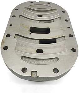 Couvre-pompe hydraulique HongWang Silver HPV091 pour excavatrice sur chenilles EX200-2 EX200-3, bloc-cylindres, piston, plaque de soupape 1 - Product Image 1