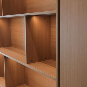 Armoire Combinée Personnalisée pour Salon avec Réfrigérateur Intégré et Cave à Vin, Dotée d'un Buffet de Salle à Manger - Product Image 4