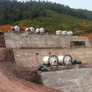 Molino de Bolas de Acero Inoxidable Hongxing 1836*3000 con Motor AC, Rodamiento de Engranajes y Caja de Cambios, Tamaño de Alimentación de 25 mm para Minerales - Product Image 5