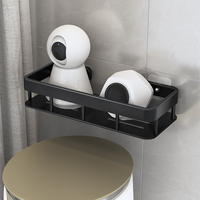 Nouvelle étagère de douche murale 2023 en ABS, support de rangement et organisateur pour salle de bain