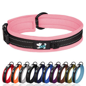 HOMEPLANET Venta caliente reflectante Anti-Pérdida de perro cuello collares al por mayor en Stock collares para mascotas - Product Image 1