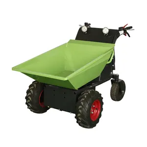 קטן גלגל Loader 500kg חשמלי מיני מסלול משליך למכירה