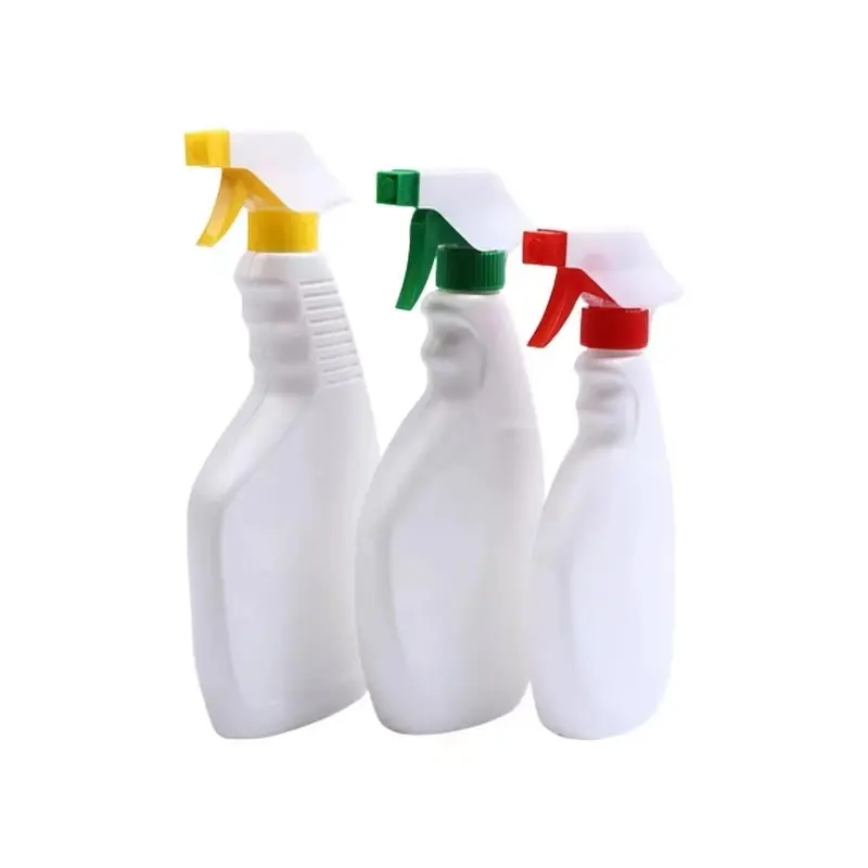 500ml Empty Plastic hdpe Liquid Detergent Cleaning Trigger Spray Bottle for oil cleaning