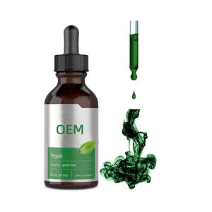 قطرات الكلوروفيل السائلة للبيع بالجملة-2 أونصة-تركيبة نباتية ، غير غمو ، وخالية من الجلوتين-نكهة النعناع الطبيعية - Product Image 1