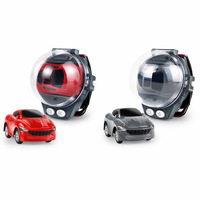2022 nouveau jouet de voiture de course télécommandé rechargeable populaire 2.4G Mini lumière LED pour garçons comprend un emballage de câble USB