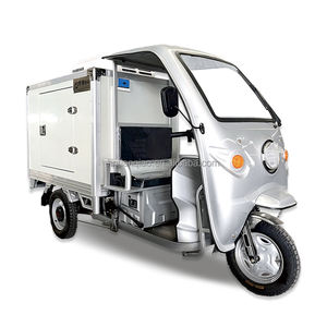 10-дюймовый компрессор Fusheng, мобильный Электрический привод, 3-колесный грузовой РЕФРИЖЕРАТОРНЫЙ трицикл, Холодовая цепь для системы охлаждения мороженого - Product Image 3