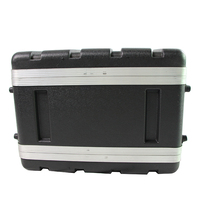 Vente en gros de boîtes de transport robustes en ABS personnalisées, pour équipement audio portable, boîte de rangement pour le transport