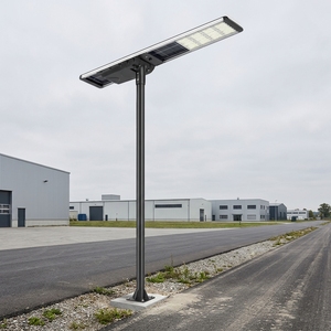 100W-200W Commercial Solar <b>LED</b> Street <b>Light</b> IP66 <b>With</b> Pole for Business Districts & Parking Lots LCS-XY-61 3030 High Efficiency - Product Image 1