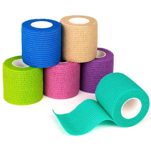 Bandage <span class=keywords><strong>de</strong></span> compression cohésif adhésif coloré pour les premiers soins, <span class=keywords><strong>bande</strong></span> <span class=keywords><strong>de</strong></span> sport élastique pour entorses et gonflement <span class=keywords><strong>de</strong></span> la cheville et du poignet - Product Image 3