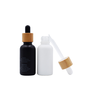 Download Durable Trendy Frosted Bottle With Bamboo Cap For Liquid Packaging Alibaba Com