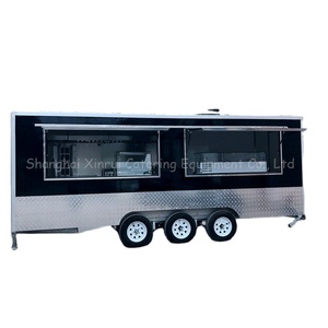 Carritos de comida callejera móvil para tacos, equipo de restaurante, equipo de cocina comercial, fibra de vidrio a la venta, Mini restaurante de Tailandia - Product Image 2