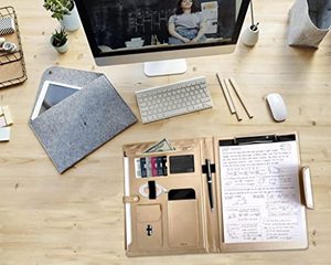 <span class=keywords><strong>Portafolio</strong></span> Profesional Personalizado para Mujer para Organizar Documentos y Tarjetas, Carpeta <span class=keywords><strong>Portafolio</strong></span> con Espacio para iPad o Tablet, <span class=keywords><strong>Portafolio</strong></span> para Mujer - Product Image 2