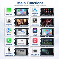 Kits multimédias sans fil CodeLynk Apple CarPlay Android Auto pour lecteur vidéo de voiture Audi A6 A7 MMI 3G RMC HN+