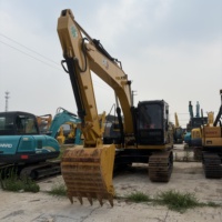 Excavatrice d'occasion CAT315D2GC de 15 tonnes, petite et moyenne, haute efficacité, faible coût, d'origine japonaise, avec moteur, boîte de vitesses et pompe.
