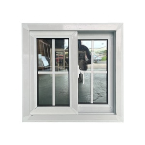 Las ventanas y puertas corredizas de <span class=keywords><strong>PVC</strong></span> blancas <span class=keywords><strong>con</strong></span> impacto de huracán más populares <span class=keywords><strong>con</strong></span> persianas para el hogar - Product Image 6