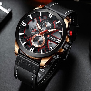Reloj CURREN 8346 con Logotipo Personalizado, Reloj de Hombre Moderno, Resistente al Agua, Seis Manecillas, Multifuncional, para Negocios - Product Image 3