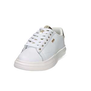 Zapatillas Deportivas para Mujer Liu-Jo Babol 01 Blancas y Doradas Estilo Baloncesto - Product Image 2