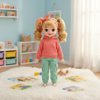 Muñeca Articulada de Vinilo de 25 cm, Personalizable, con Ropa Casual Colorida, Juguete Coleccionable para Niñas, Regalo Personalizado con Diseño IP