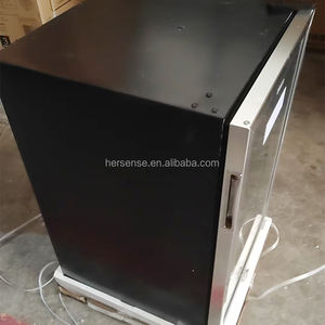 미니 냉장고 95L 125L 작은 데스크탑 투명 유리 문 호텔/아파트 레드 와인 쿨러 110v/220V 홈 냉장고 - Product Image 6