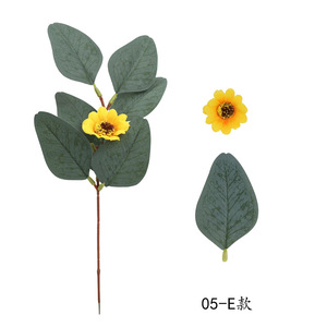 Rama de Eucalipto Artificial Shinhana Jun de 33 cm, Flor de Seda, Planta Verde Decorativa - Product Image 5