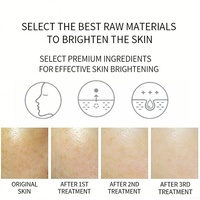Sérum Éclaircissant et Rajeunissant pour la Peau, Ampoule Blanchissante pour la Dépigmentation Cutanée, Solution Anti-Hyperpigmentation, Sérum Anti-Taches Brunes
